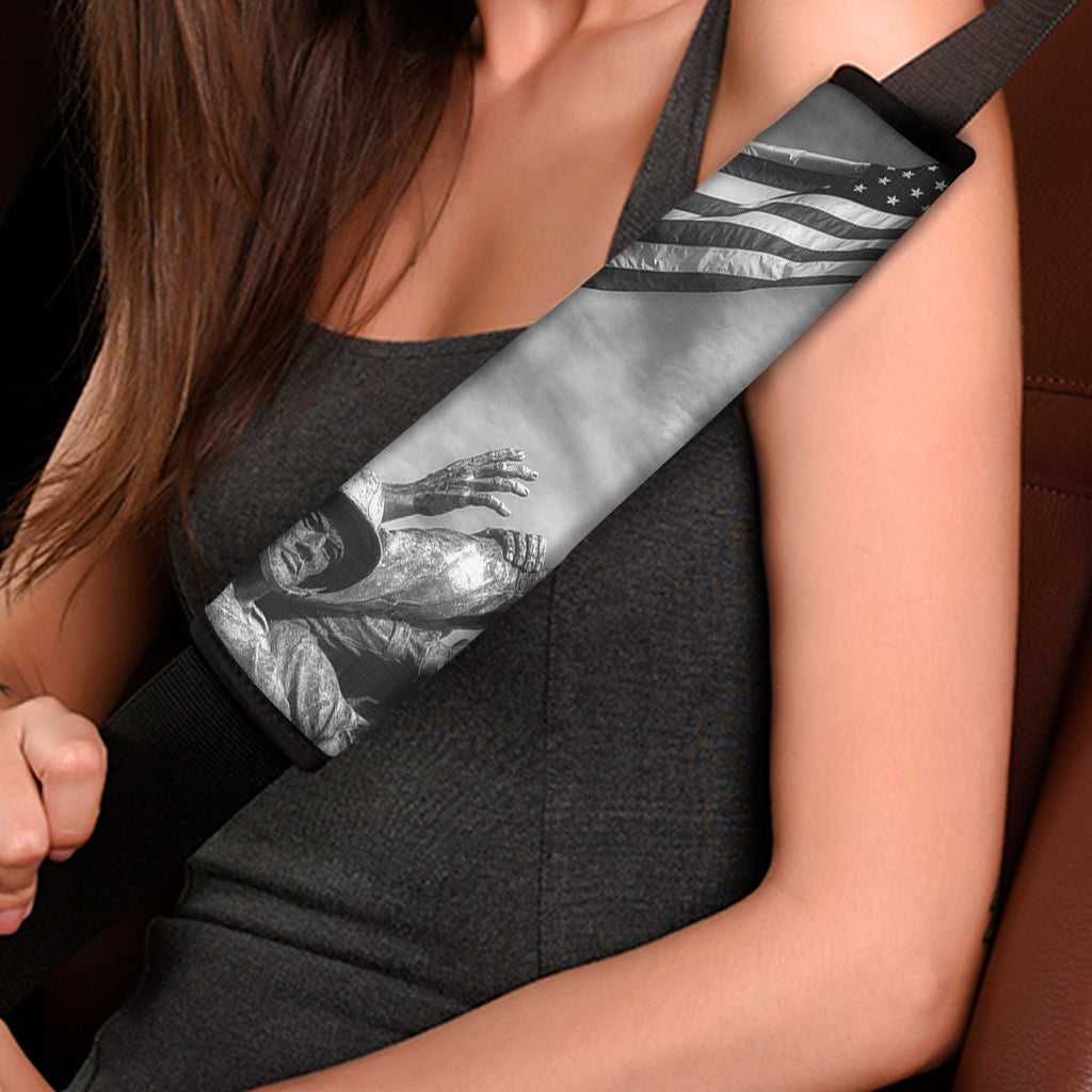 American War Memorial Print Car Seat Belt Covers