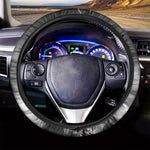 American War Memorial Print Car Steering Wheel Cover