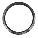 American War Memorial Print Car Steering Wheel Cover