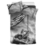 American War Memorial Print Duvet Cover Bedding Set