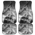 American War Memorial Print Front and Back Car Floor Mats