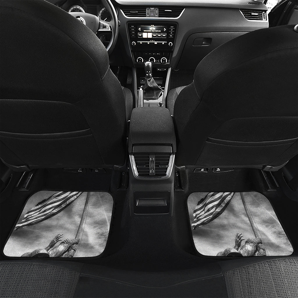 American War Memorial Print Front and Back Car Floor Mats