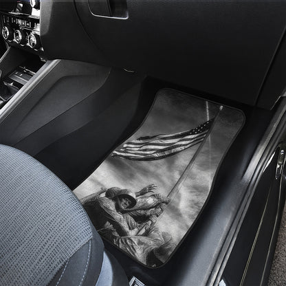American War Memorial Print Front Car Floor Mats