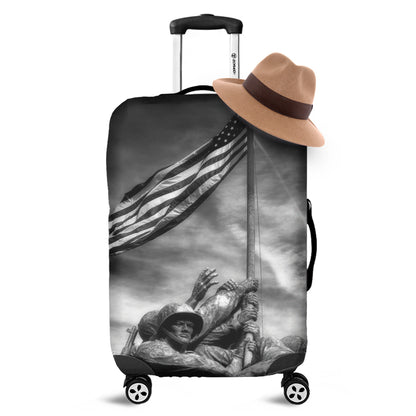 American War Memorial Print Luggage Cover
