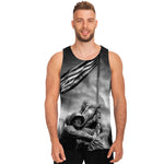 American War Memorial Print Men's Tank Top