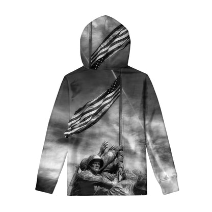 American War Memorial Print Pullover Hoodie