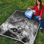 American War Memorial Print Quilt