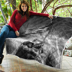 American War Memorial Print Quilt