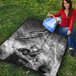 American War Memorial Print Quilt