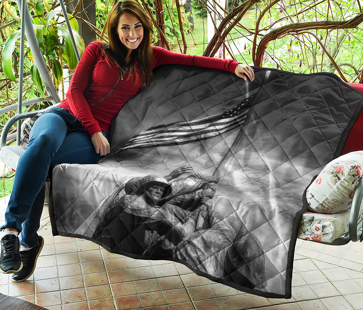 American War Memorial Print Quilt