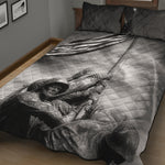 American War Memorial Print Quilt Bed Set