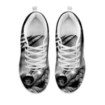 American War Memorial Print White Sneakers