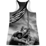 American War Memorial Print Women's Racerback Tank Top