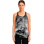 American War Memorial Print Women's Racerback Tank Top