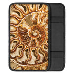 Ammonite Fossil Print Car Center Console Cover