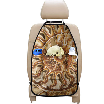 Ammonite Fossil Print Car Seat Organizers