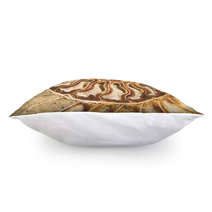 Ammonite Fossil Print Pillow Cover