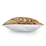 Ammonite Fossil Print Pillow Cover