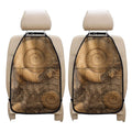 Ammonite Shell Fossil Print Car Seat Organizers