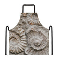 Ammonoidea Fossil Print Apron