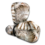 Ammonoidea Fossil Print Boxing Gloves