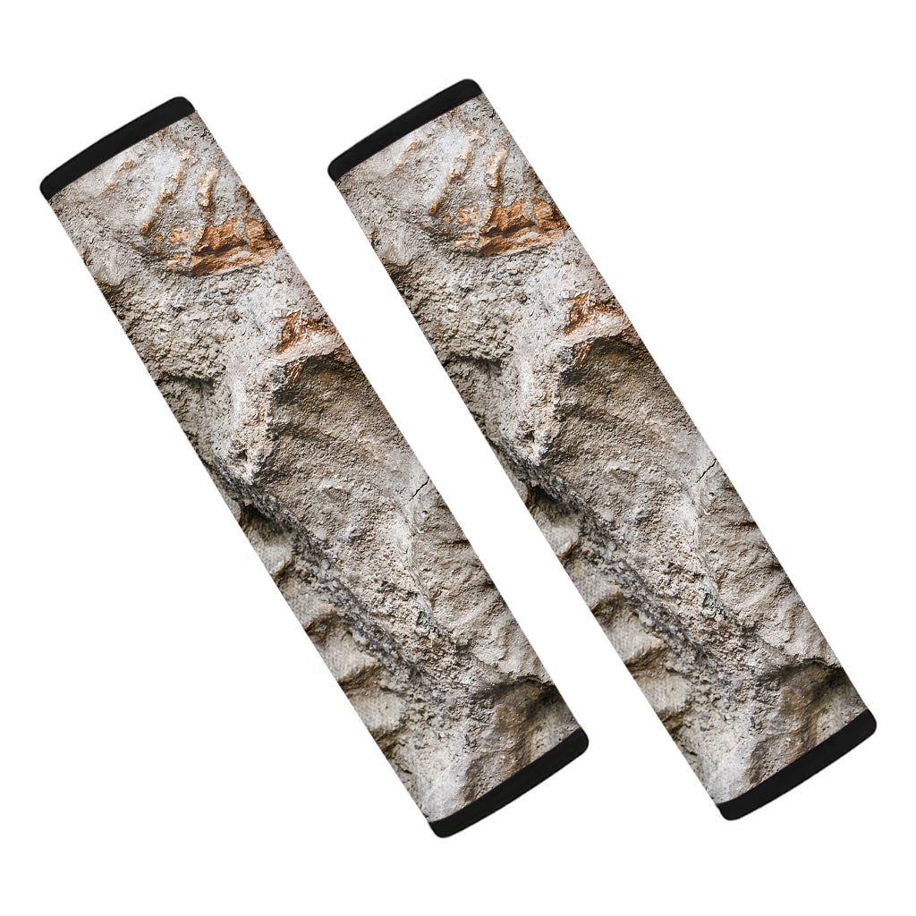 Ammonoidea Fossil Print Car Seat Belt Covers