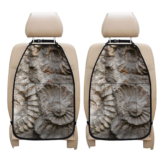Ammonoidea Fossil Print Car Seat Organizers