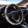 Ammonoidea Fossil Print Car Steering Wheel Cover