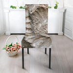 Ammonoidea Fossil Print Dining Chair Slipcover