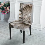 Ammonoidea Fossil Print Dining Chair Slipcover