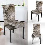 Ammonoidea Fossil Print Dining Chair Slipcover