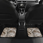 Ammonoidea Fossil Print Front and Back Car Floor Mats