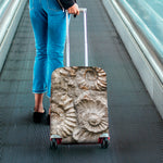 Ammonoidea Fossil Print Luggage Cover