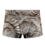 Ammonoidea Fossil Print Men's Boxer Briefs