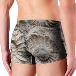 Ammonoidea Fossil Print Men's Boxer Briefs