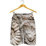 Ammonoidea Fossil Print Men's Shorts