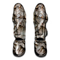 Ammonoidea Fossil Print Muay Thai Shin Guards