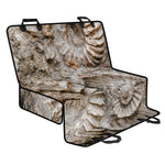 Ammonoidea Fossil Print Pet Car Back Seat Cover