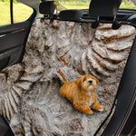 Ammonoidea Fossil Print Pet Car Back Seat Cover