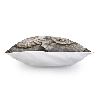 Ammonoidea Fossil Print Pillow Cover