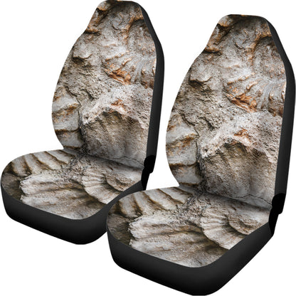 Ammonoidea Fossil Print Universal Fit Car Seat Covers