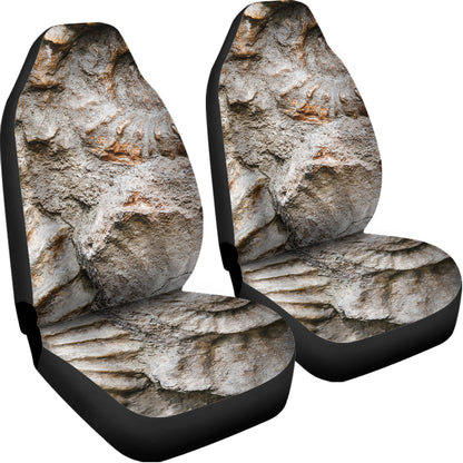 Ammonoidea Fossil Print Universal Fit Car Seat Covers