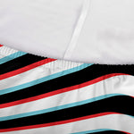 Anaglyph Optical Illusion Print Sofa Cover