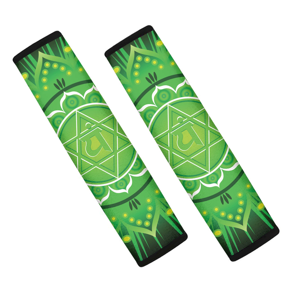 Anahata Chakra Mandala Print Car Seat Belt Covers