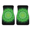 Anahata Chakra Mandala Print Front Car Floor Mats