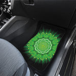 Anahata Chakra Mandala Print Front Car Floor Mats