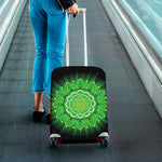 Anahata Chakra Mandala Print Luggage Cover