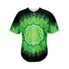 Anahata Chakra Mandala Print Men's Baseball Jersey