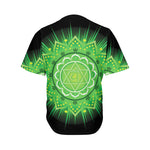 Anahata Chakra Mandala Print Men's Baseball Jersey