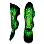 Anahata Chakra Mandala Print Muay Thai Shin Guard